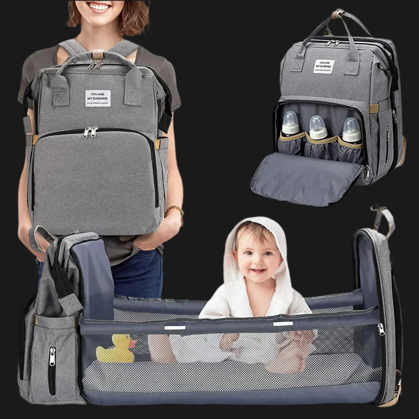 DreamTrip™ Diaper Bag & Travel Backpack