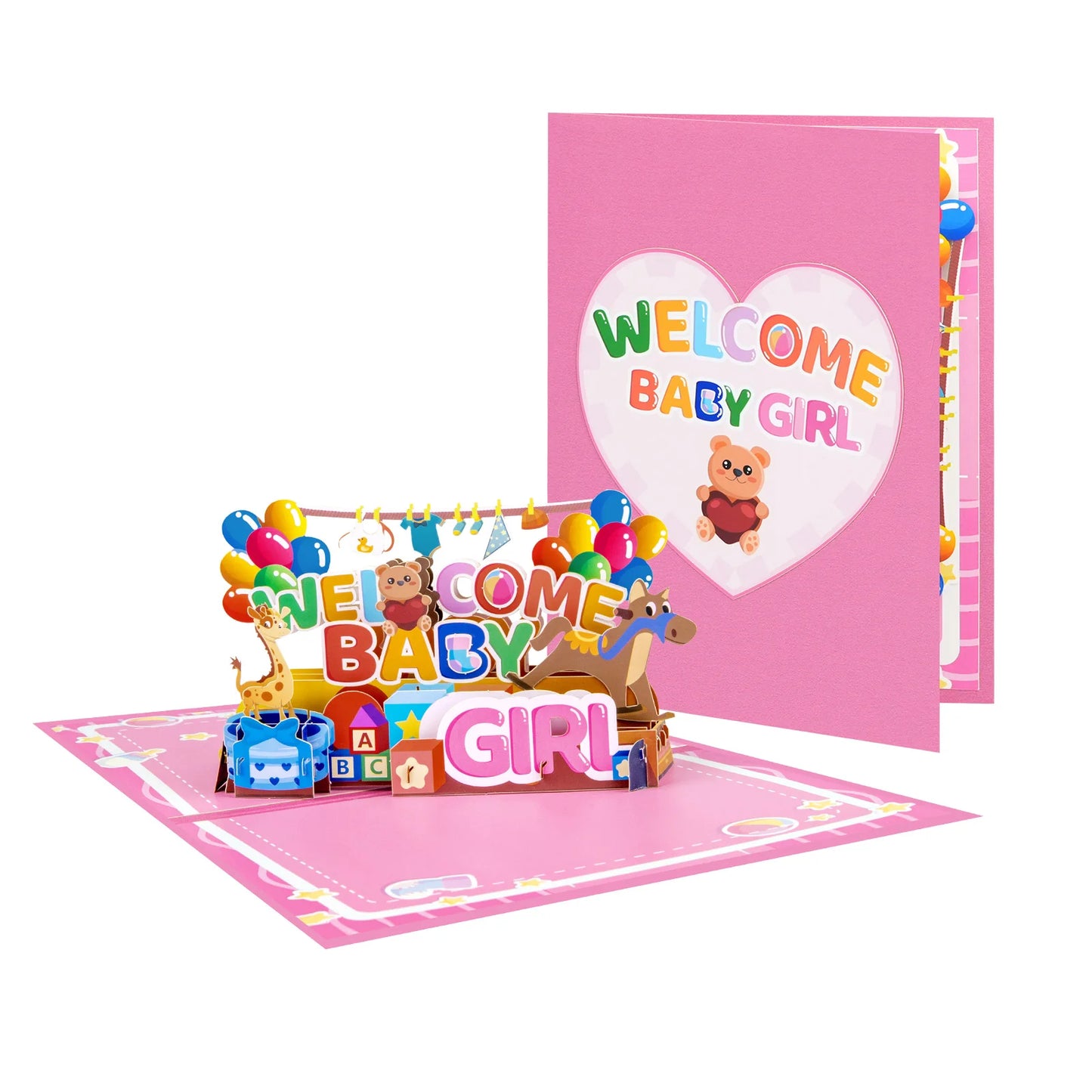 Welcome Baby Pop-Up Celebration Card