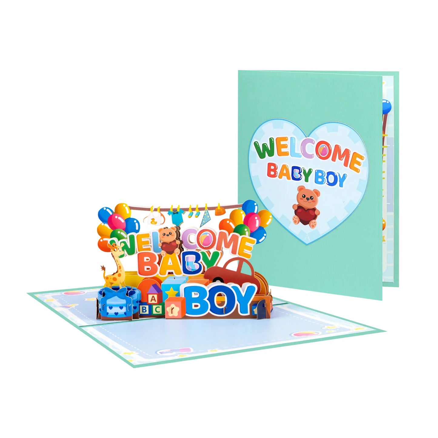 Welcome Baby Pop-Up Celebration Card